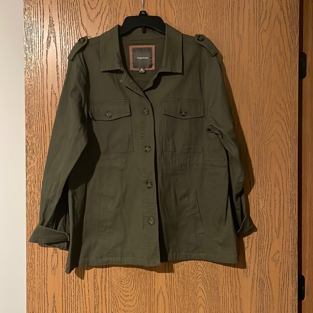 Brand new olive green size XL Maurice’s jacket